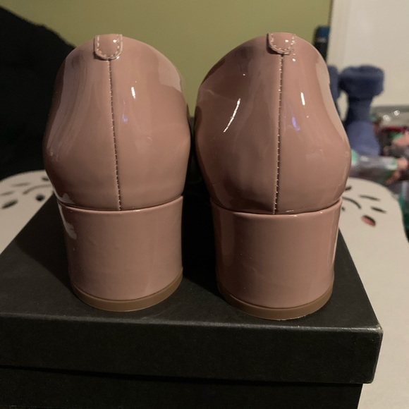 J Crew Classic Block heel Pumps Deep Blush size 9.5 NIB - Picture 2 of 4